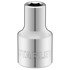 STANLEY Kratki nasadni ključ 1/2" 6-kraki kromirani 22 mm 86-522-0